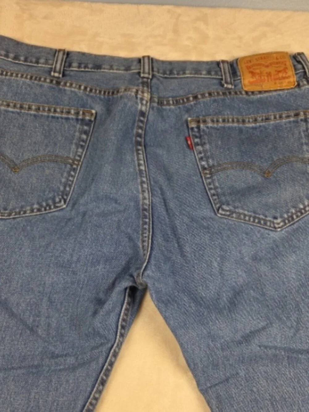 Levi’s 505 Regular Fit Straight Leg Jeans – Light Wash – Men’s W38 L30